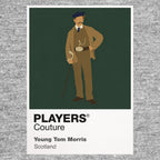 Young Tom Morris Golf Icon Frame Men's Polo Shirt