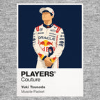 Yuki Tsunoda Formula 1 T-shirt – grey view