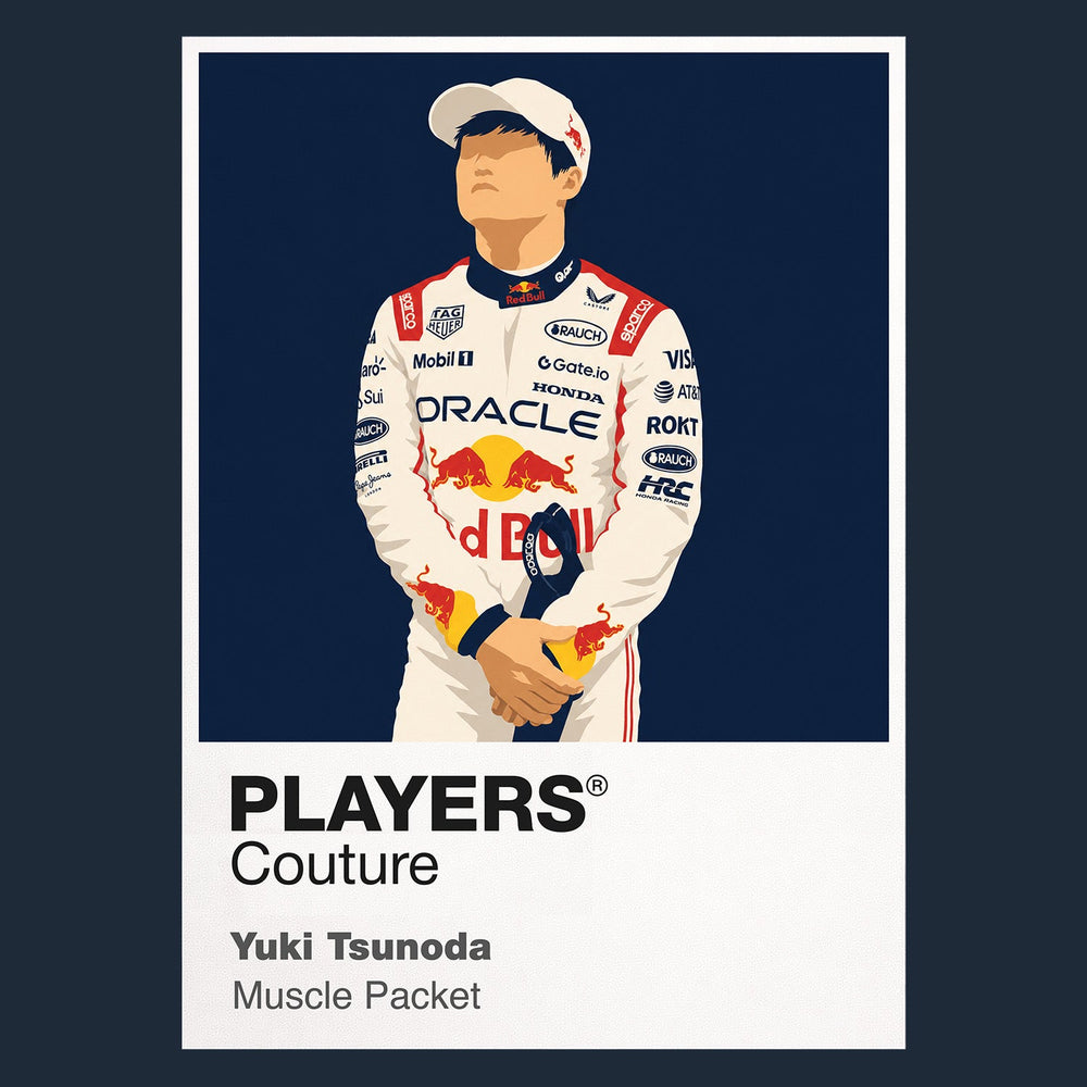 Yuki Tsunoda Formula 1 T-shirt – navy view