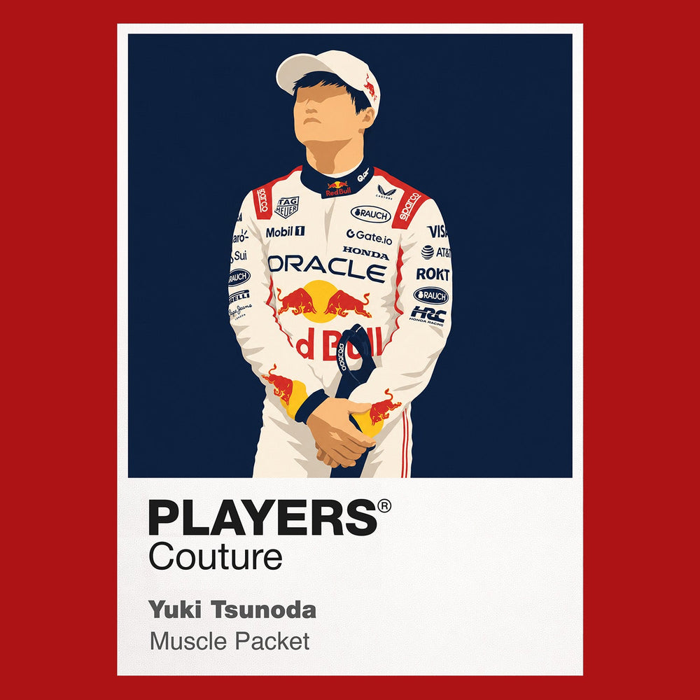 Yuki Tsunoda Formula 1 T-shirt – red view