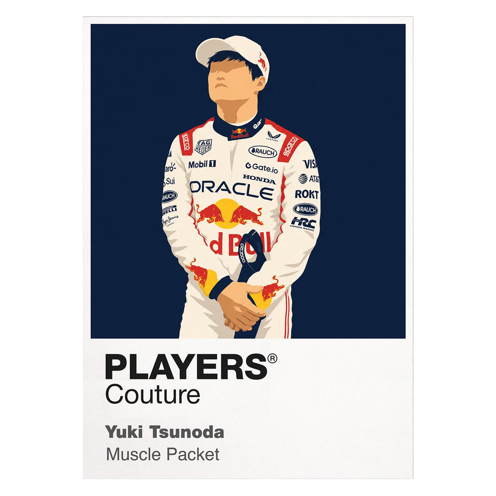 Yuki Tsunoda Formula 1 T-shirt – white view
