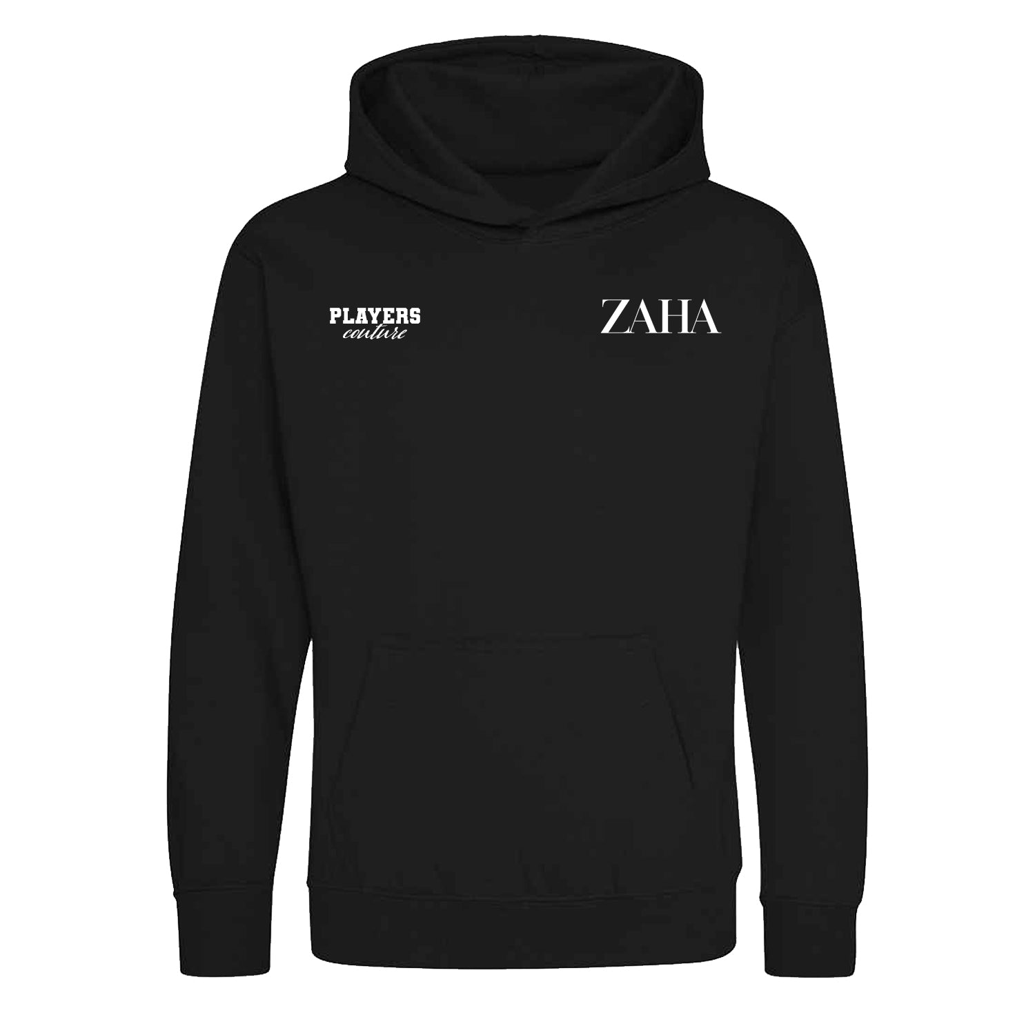 Zaha Logo Players Couture Kids Hoodie Black