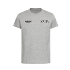 Zaha t-shirt – grey kids' t-shirt featuring the Zaha Players Couture logo
