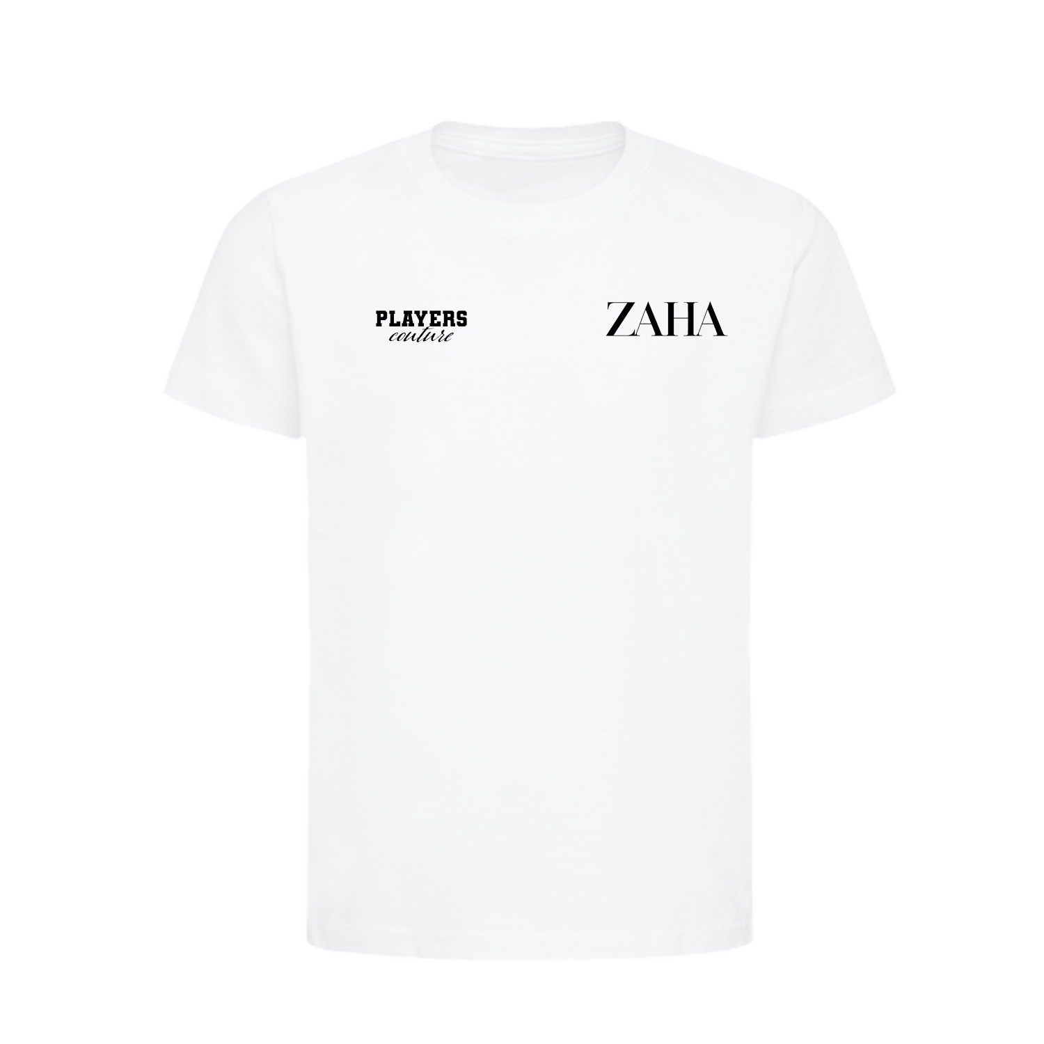 Zaha Logo Players Couture Kids T-Shirt White