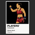Zhang Weili UFC Icon Frame Men's T-Shirt