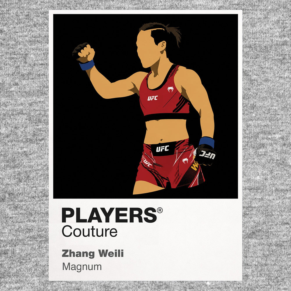 Zhang Weili UFC Icon Frame Men's T-Shirt