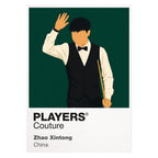 Zhao Xintong Snooker Icon Frame Men's T-Shirt