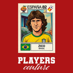 Zico World Cup Sticker Kids T-Shirt – zico red Players Couture design
