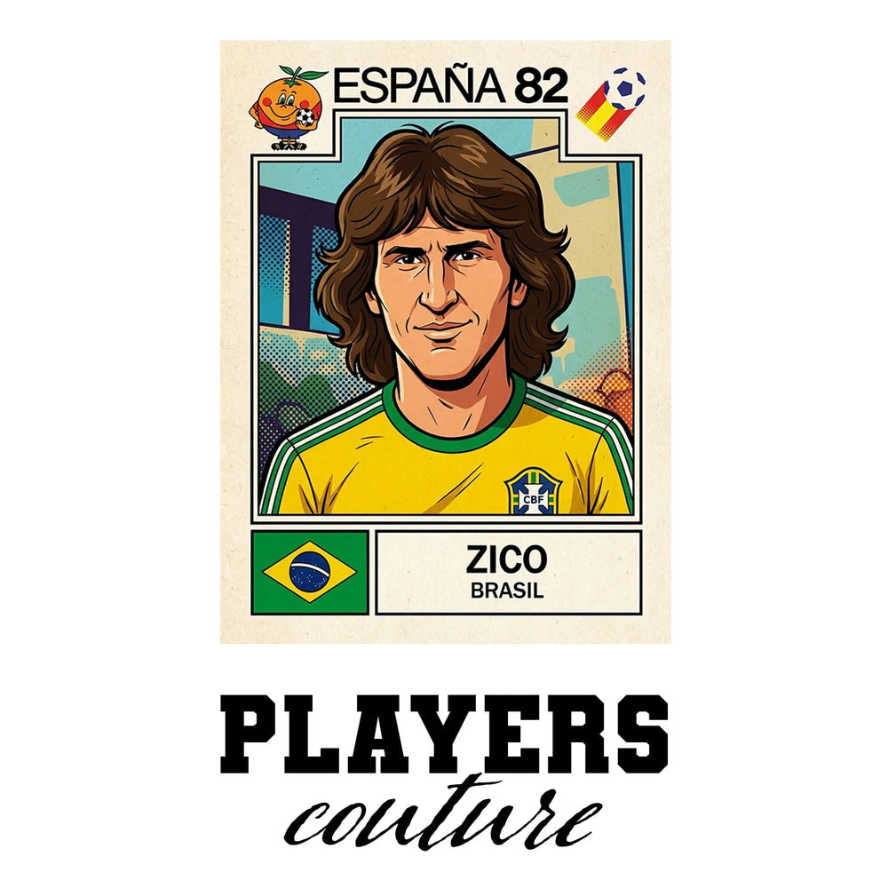 Zico World Cup Sticker Men's Hoodie – zico white Players Couture design