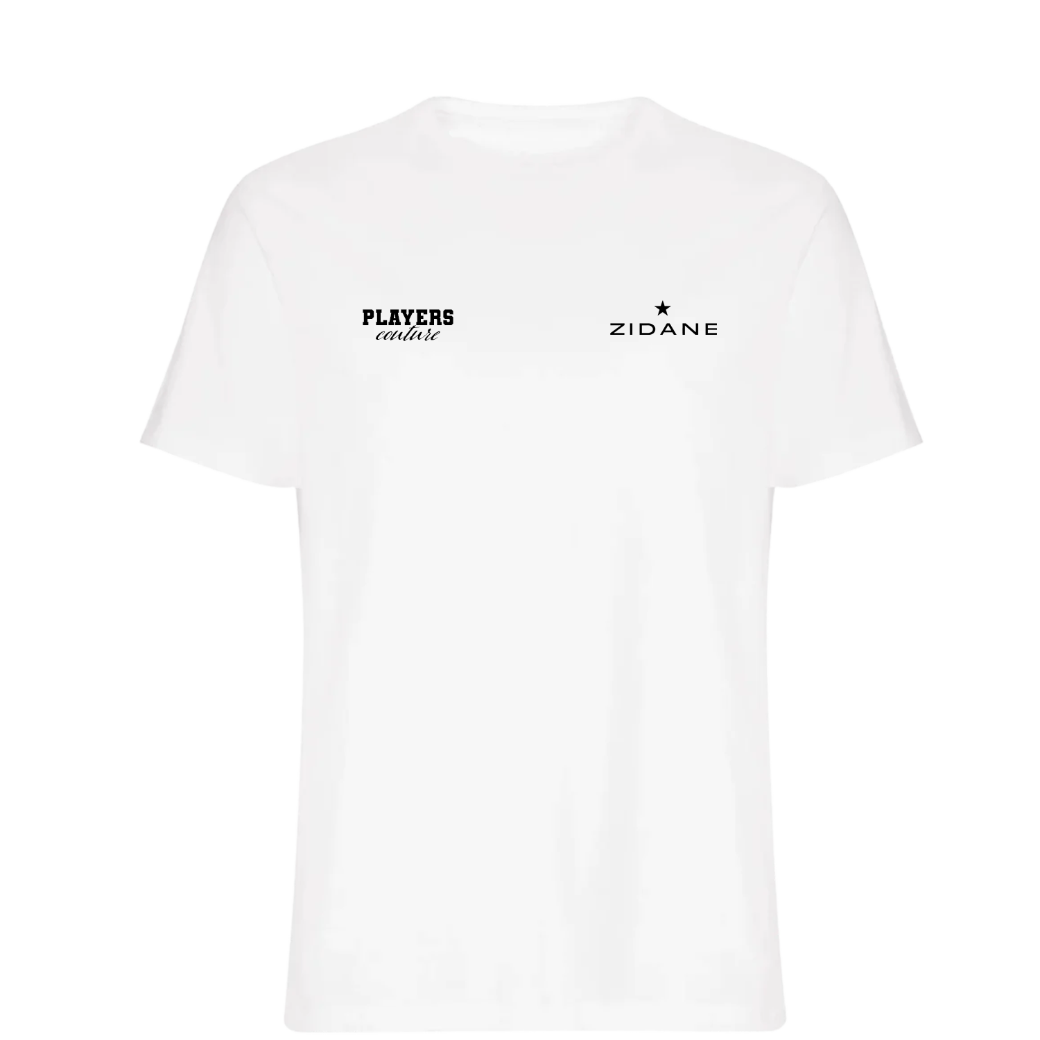 Zinedine Zidane Logo Players Couture Mens T-Shirt