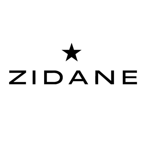 Zinedine Zidane Logo Kids Hoodie – white close-up detail shot of the Zinedine Zidane Players Couture logo design