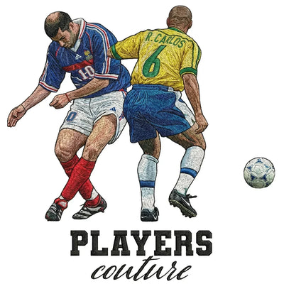 Zinedine Zidane & Roberto Carlos - Icon Design