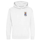 Zinedine Zidane World Cup Sticker Kids Hoodie – zinedine zidane 2006 sticker kids white hoodie Players Couture design