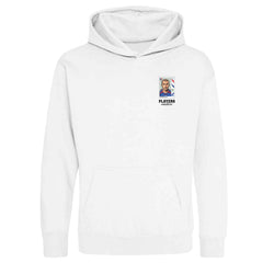 Zinedine Zidane World Cup Sticker Kids Hoodie – zinedine zidane 2006 sticker kids white hoodie Players Couture design