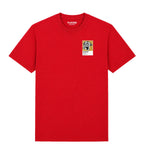 Zinedine Zidane Juventus men's T-shirt in red