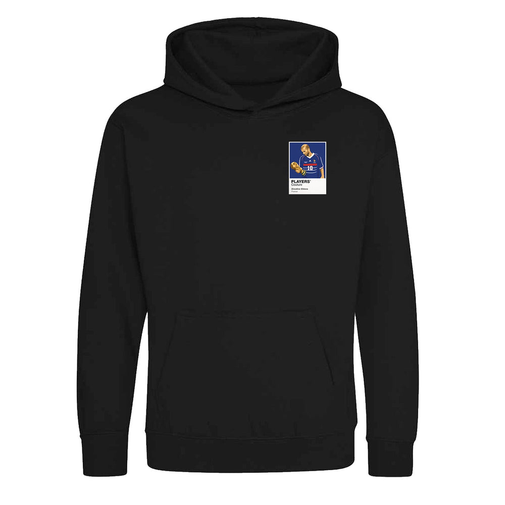 Zinedine Zidane Players Couture Kids Black Hoodie