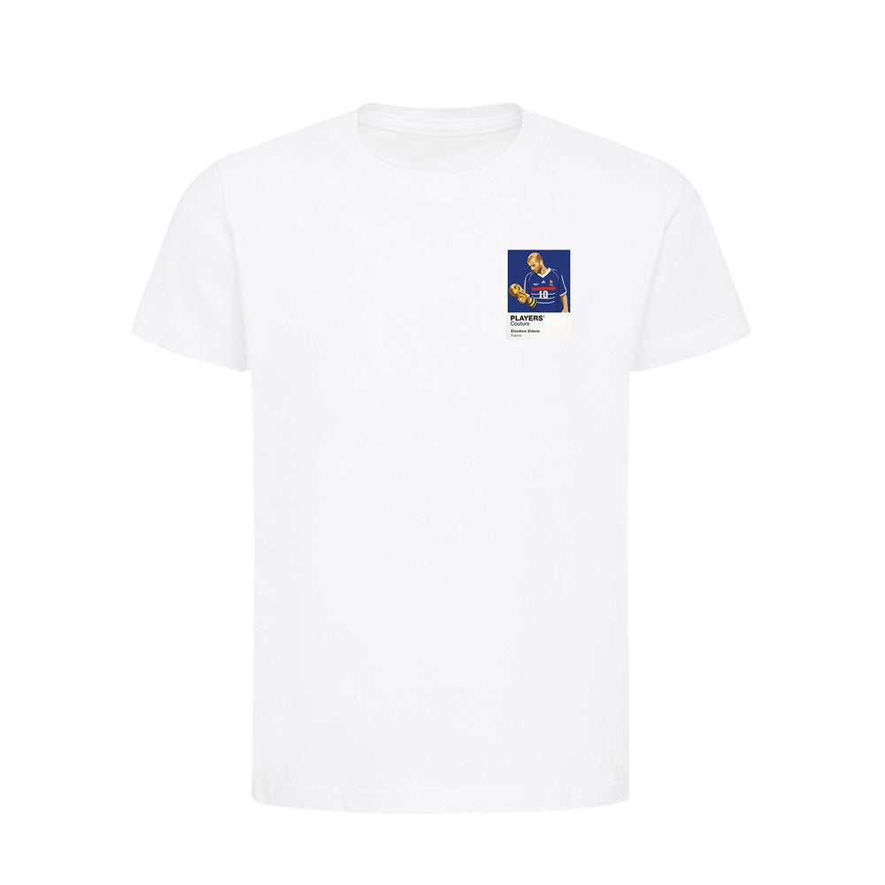 Zinedine Zidane Players Couture Kids White T-Shirt