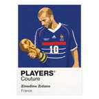Zinedine Zidane Players Couture Frame White