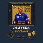 Zinedine Zidane Legend 8-Bit Men's Hoodie - image 7