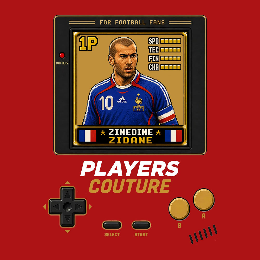 Zinedine Zidane Legend 8-Bit Men's Hoodie - image 8