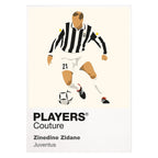 Zinedine Zidane Juventus Icon Frame — White