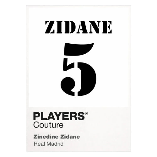 Zinedine Zidane 5 Football Shirt Frame Men's Hoodie – white close-up detail shot of the Zinedine Zidane 5 Football Players