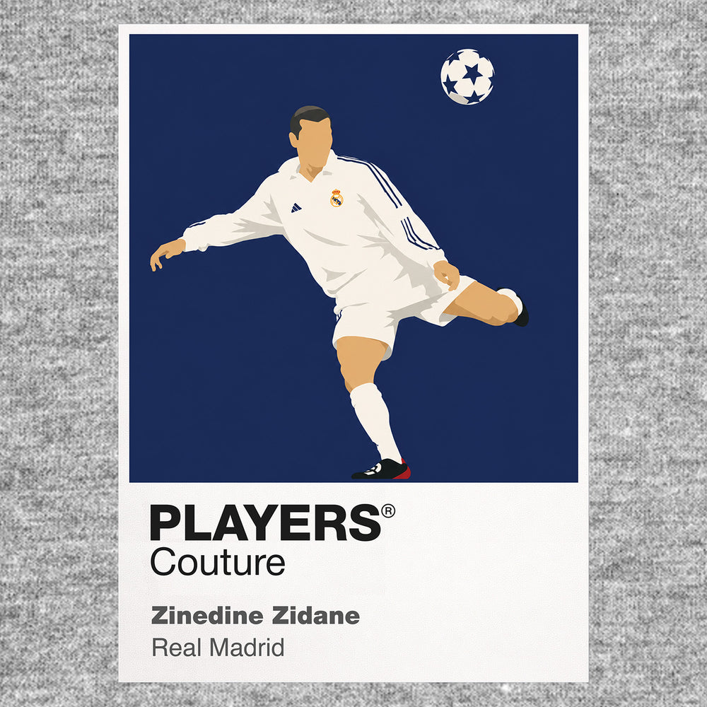 Zinedine Zidane Real Madrid Icon Frame Men's T-Shirt