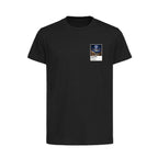 Zinedine Zidane Real Madrid Icons in Lights Frame Kids T-Shirt in Black