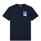 Zinedine Zidane Real Madrid men's T-shirt in navy