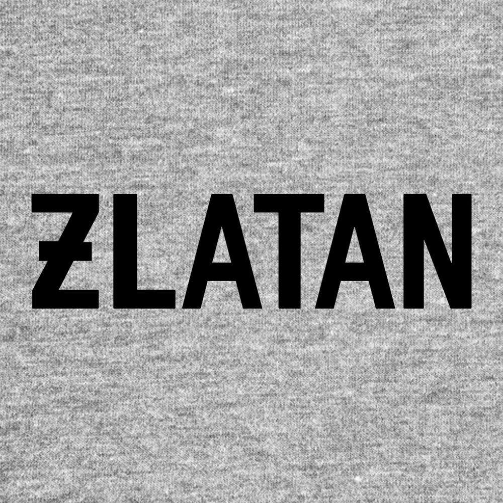 Zlatan Logo Players Couture Men's Casual Hoodie