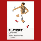 Zlatan Ibrahimović LA Galaxy red Icon Frame artwork detail