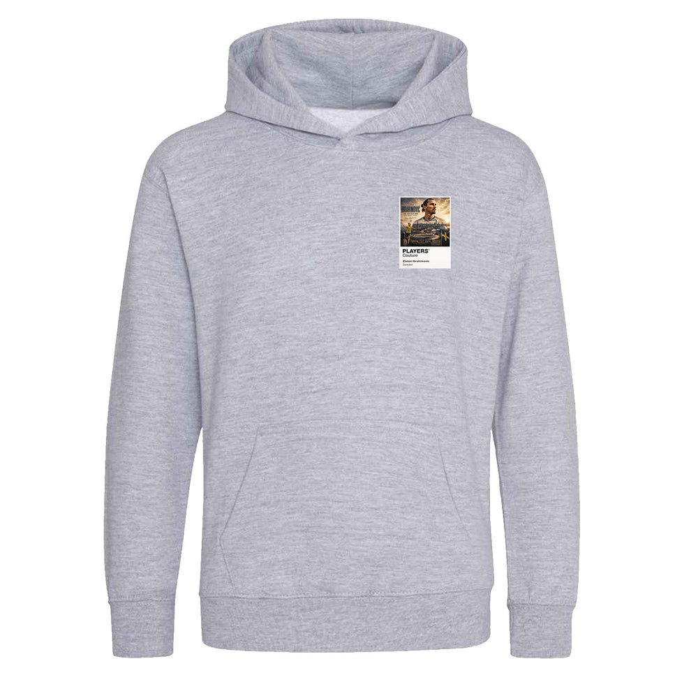 Zlatan Ibrahimovic Sweden Atlas Frame White kids hoodie by Players Couture