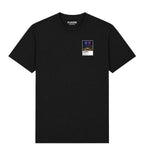 Zlatan Ibrahimović Inter Milan and AC Milan Icons in Lights Frame Men's T-Shirt in Black