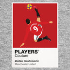 Zlatan Ibrahimović Manchester United grey Icon Frame artwork detail