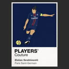 Zlatan Ibrahimović PSG Men's T-Shirt - Black