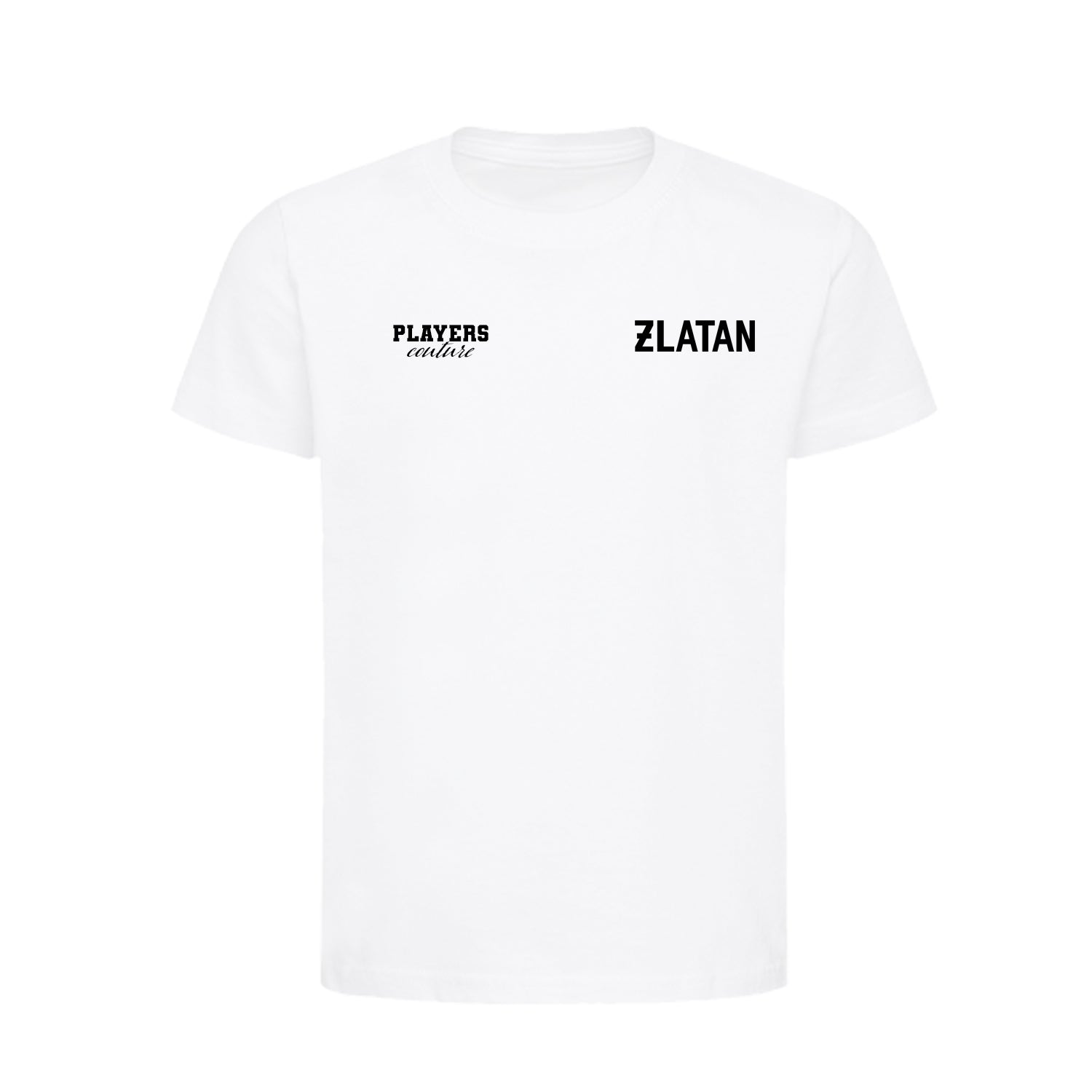 Zlatan Logo Players Couture Kids T-Shirt White