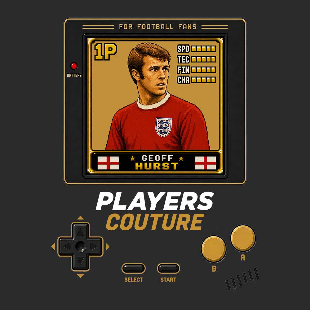 Geoff Hurst Legend 8-Bit Men's Hoodie