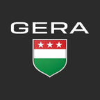 Zoltan Gera Logo Men's Hoodie – black close-up detail shot of the Zoltan Gera Players Couture logo design