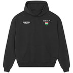 Zoltan Gera hoodie – black men's hoodie featuring the Zoltan Gera Players Couture logo