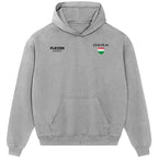 Zoltan Gera hoodie – grey men's hoodie featuring the Zoltan Gera Players Couture logo